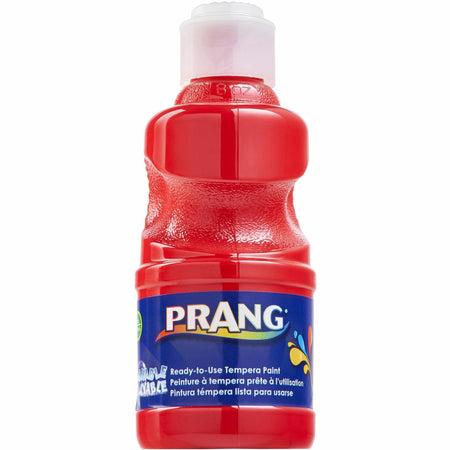 Prang Ready-to-Use Washable Tempera Paint - Red - 8 fl oz - Washable - 1 Each