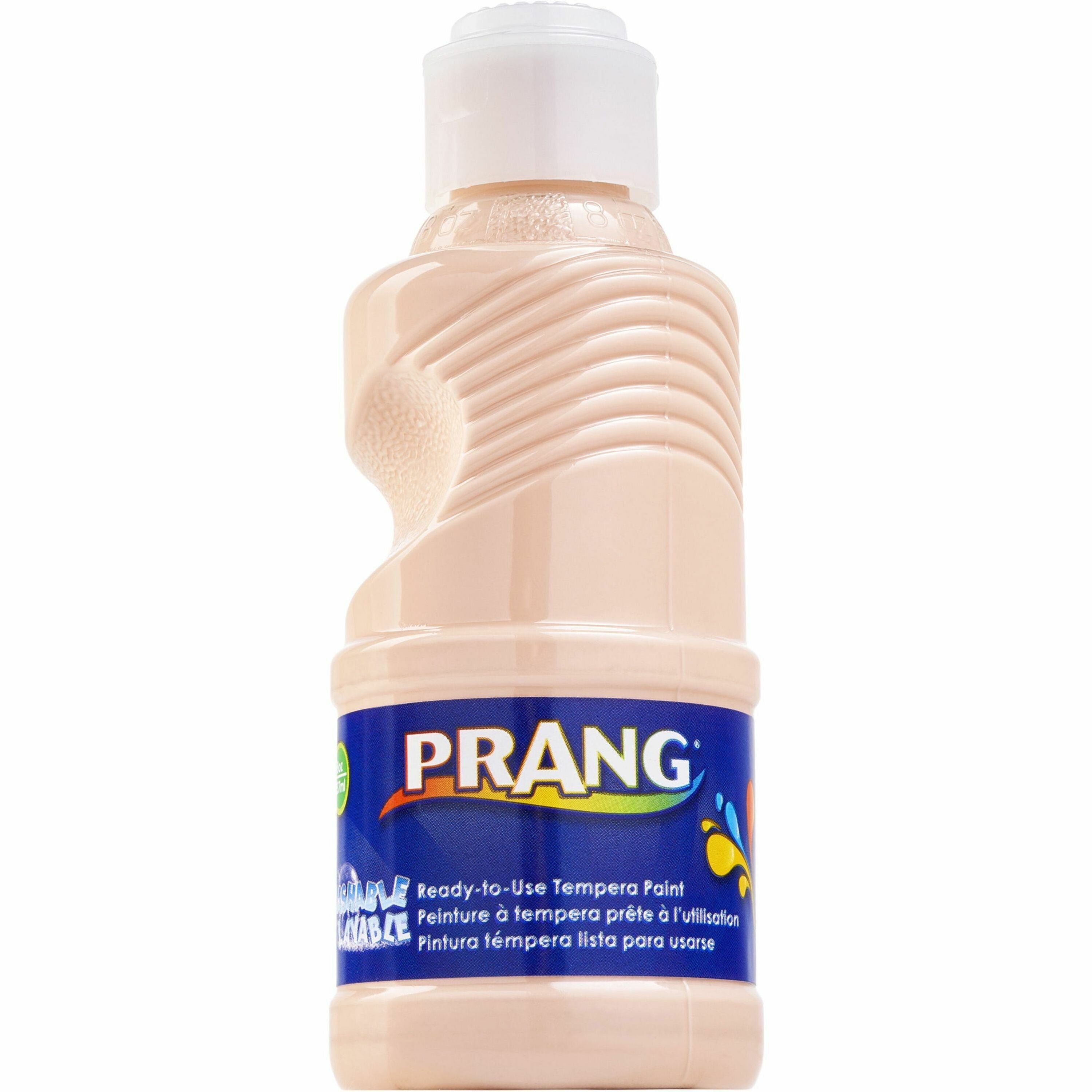 Prang Ready-to-Use Washable Tempera Paint - Peach - 8 fl oz - Washable - 1 Each