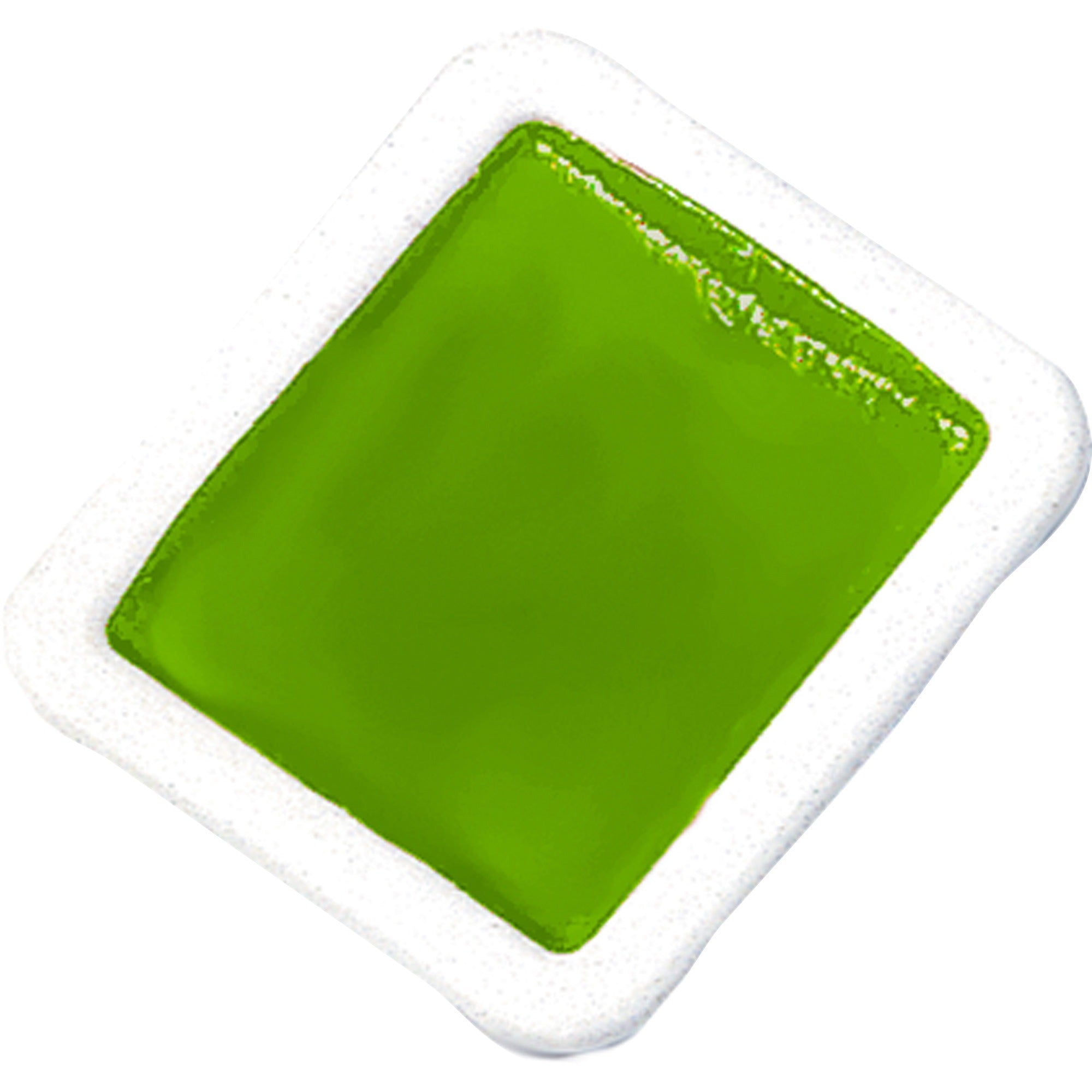 Prang Half-Pan Watercolors Refill - Yellow Green - 1 Dozen