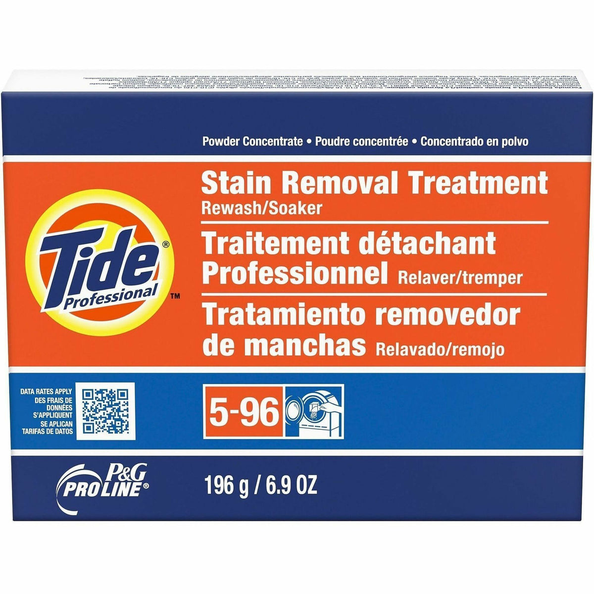 Tide Pro Stain Removal Treatment - 7.60 oz (0.47 lb) - Unscented - Clear - 14 / Carton