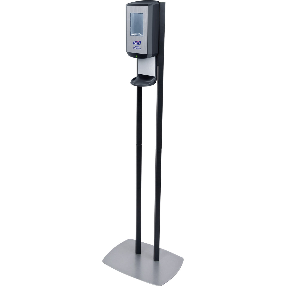 PURELL® CS6 Dispenser Floor Stand - 5" Height x 13.50" Width - Freestanding - ABS Plastic - Gray