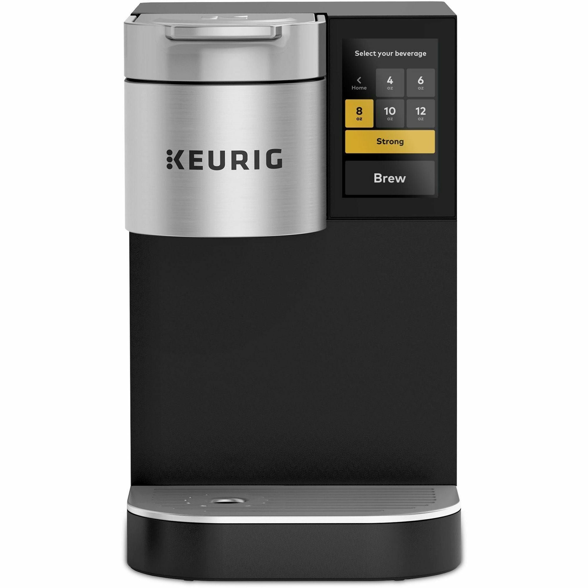 Keurig K-2500® Plumbed Single-Serve Commercial Coffee Maker - Programmable - 12 fl oz - 5 Cup(s) - Single-serve - Black, Silver