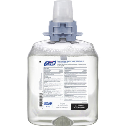 PURELL® CS4 Food Processing HEALTHY SOAP® 0.5% PCMX E2 Foam Refill - Light Floral Scent - 1.32qt - Oil & Soil Remover