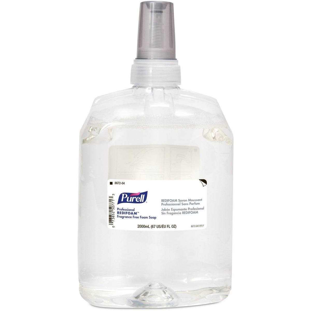 PURELL® CXR Refill Foam Soap - 2.11qt - Bacteria Remover - Antibacterial Hand - Soaps/Cleaners