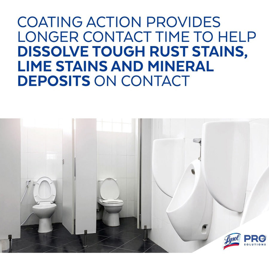 Lysol Toilet Bowl Cleaner - 24 fl oz (0.8 quart) - Atlantic Fresh Scent - Disinfectant - Blue Bottle - 1 Each