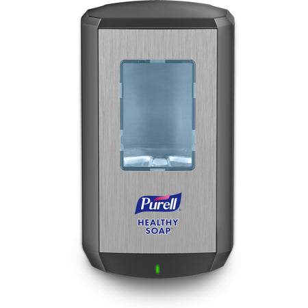 PURELL® CS6 Soap Dispenser - Automatic - 1.27 quart Capacity - Support 4 x C Battery - Site Window, Wall Mountable, Durable - Gray - 1 / Carton