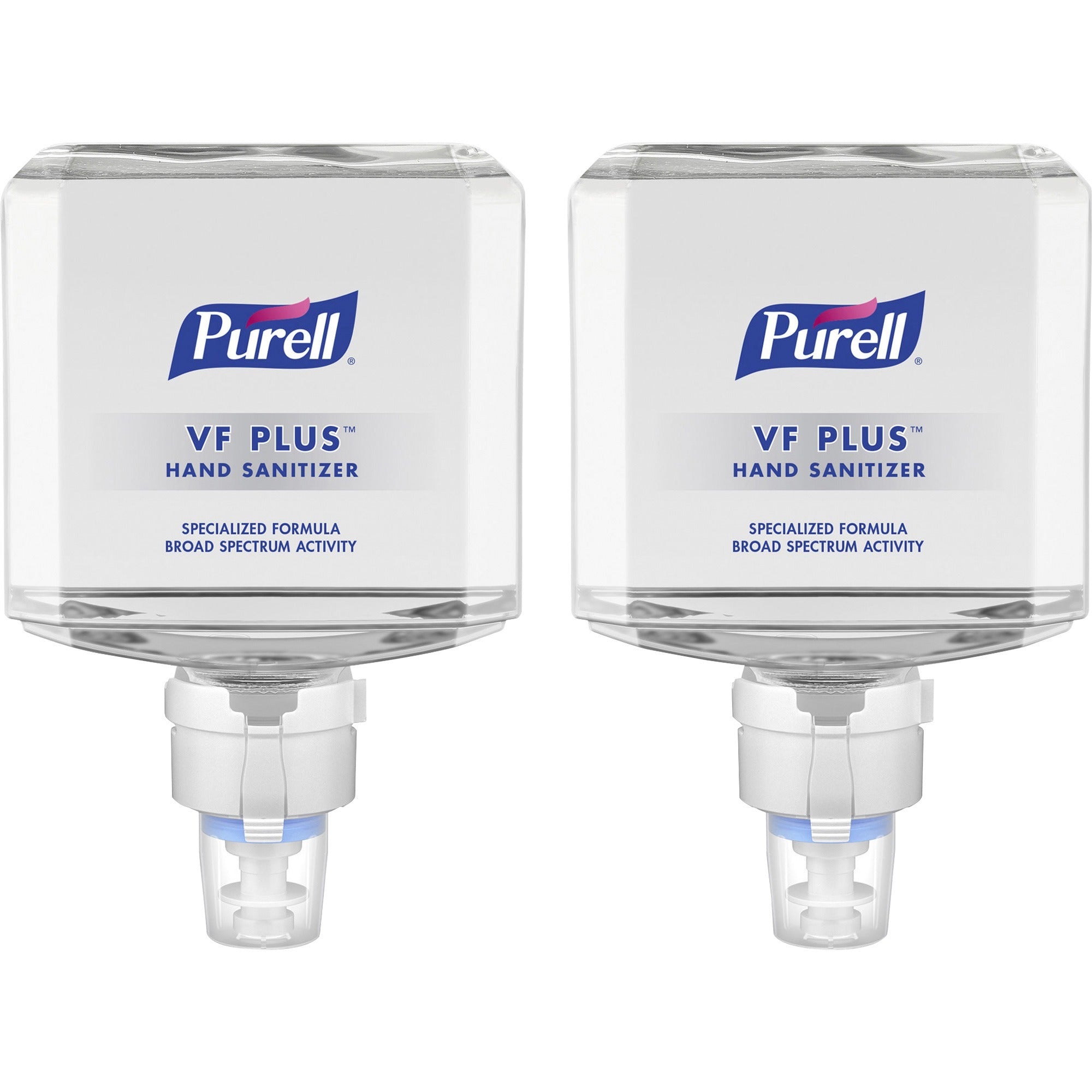 PURELL® VF PLUS Hand Sanitizer Gel Refill - 1.27 quart - Pump Dispenser - Kill Germs, Bacteria Remover - Restaurant, Cruise Ship, Hand - Quick Drying, Fragrance-free, Hygienic, Dye-free - 2 / Carton