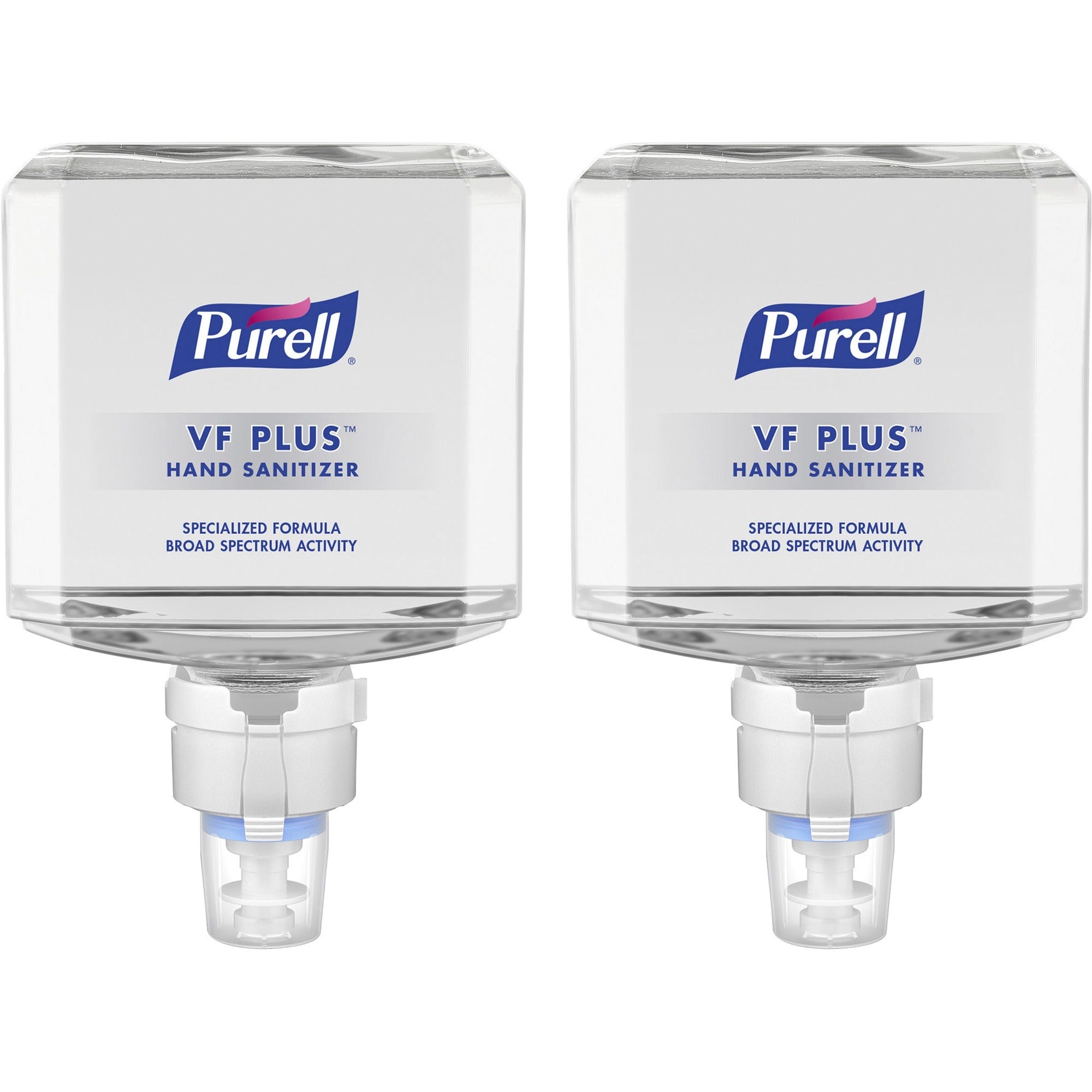 PURELL® VF PLUS Hand Sanitizer Gel Refill - 1.27 quart - Kill Germs, Bacteria Remover - Restaurant, Cruise Ship, Hand - Quick Drying, Fragrance-free, Dye-free, Hygienic - 2 / Carton
