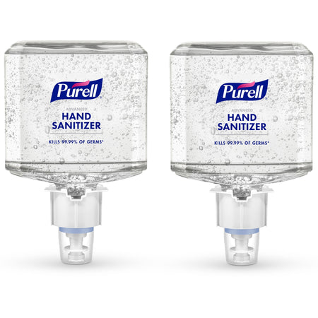 PURELL® Advanced Hand Sanitizer Gel Refill - 1.27 quart - Bacteria Remover, Kill Germs - Hand - Dye-free, Hygienic - 2 / Carton