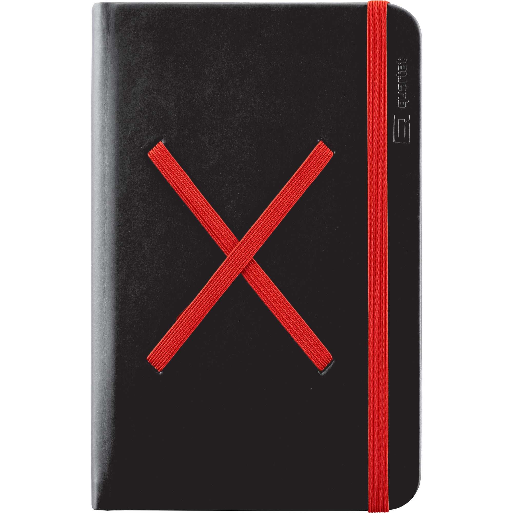 Quartet Portable Glass Dry-Erase Pad - 5" (0.4 ft) Width x 8" (0.7 ft) Height - White Tempered Glass Surface - Black Polyethylene Frame - Desktop - Magnetic - 1 Each