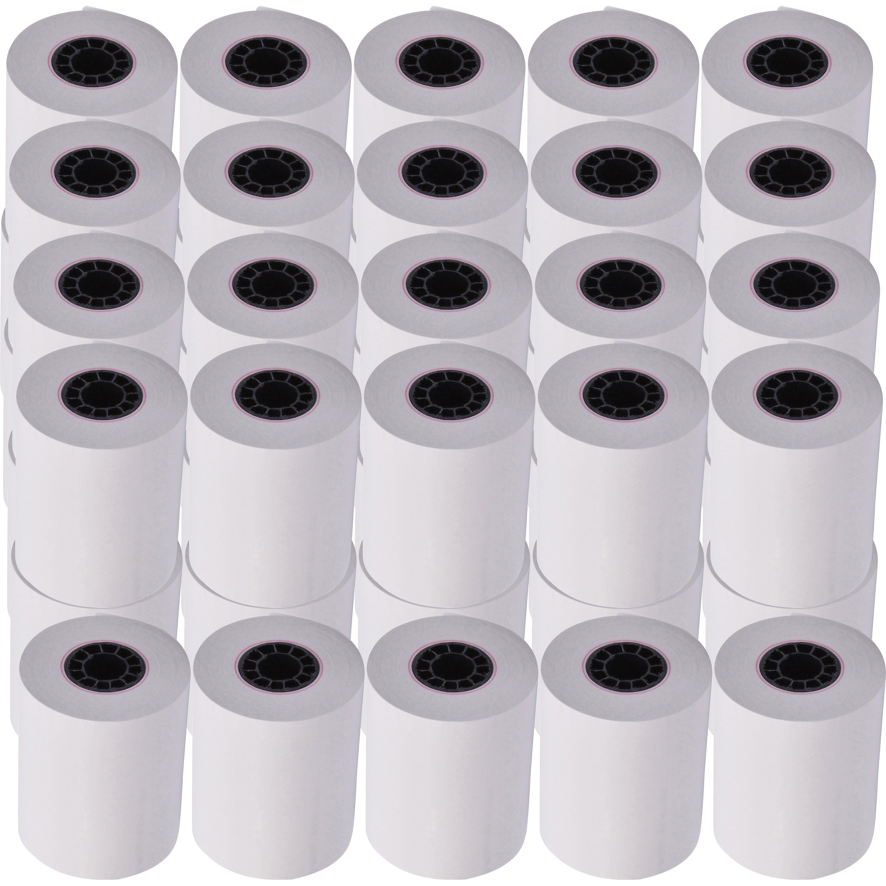 ICONEX Thermal Receipt Paper - White - 2 1/4" x 55 ft - White - 5/Pack - 10 / Carton