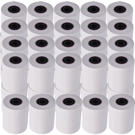 ICONEX Thermal Receipt Paper - White - 2 1/4" x 55 ft - White - 5/Pack - 10 / Carton