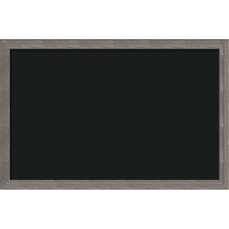 U Brands Magnetic Chalkboard - 36" (3 ft) Width x 24" (2 ft) Height - Decor Rustic Frame - Horizontal/Vertical - 1 Each