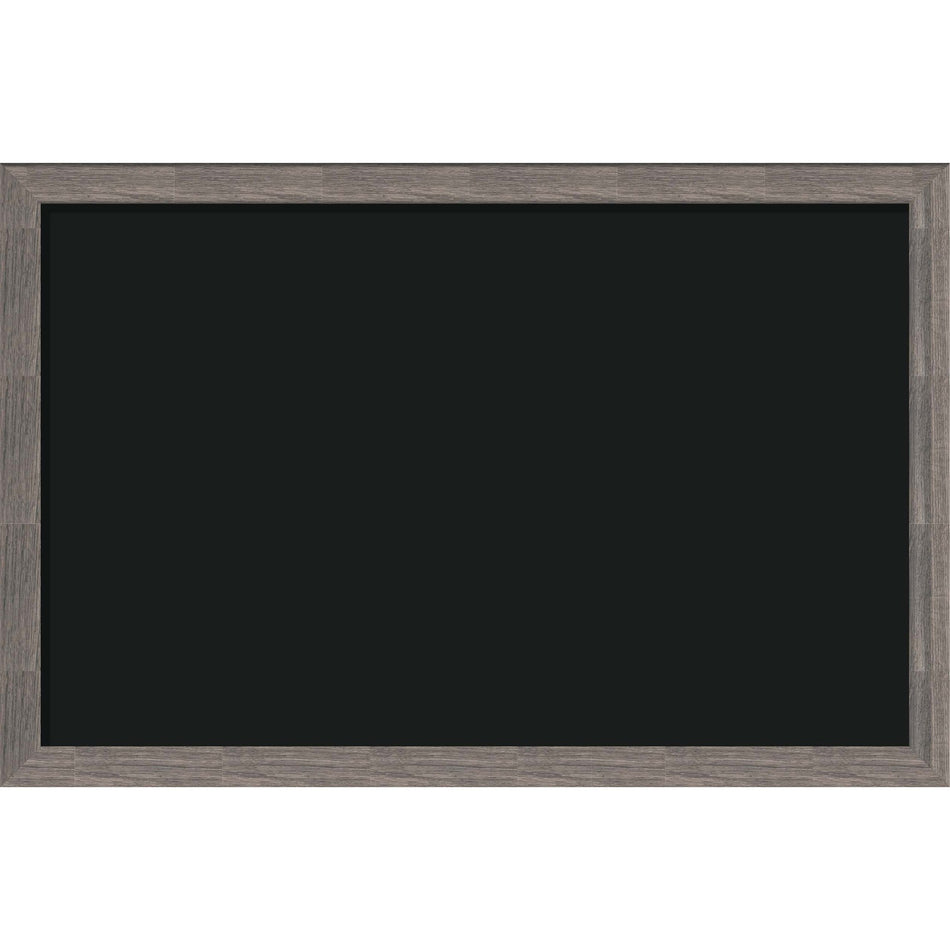 U Brands Magnetic Chalkboard - 36" (3 ft) Width x 24" (2 ft) Height - Decor Rustic Frame - Horizontal/Vertical - 1 Each