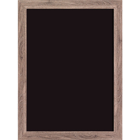 U Brands Magnetic Chalkboard - 18" (1.5 ft) Width x 24" (2 ft) Height - Decor Rustic Frame - Horizontal/Vertical - 1 Each