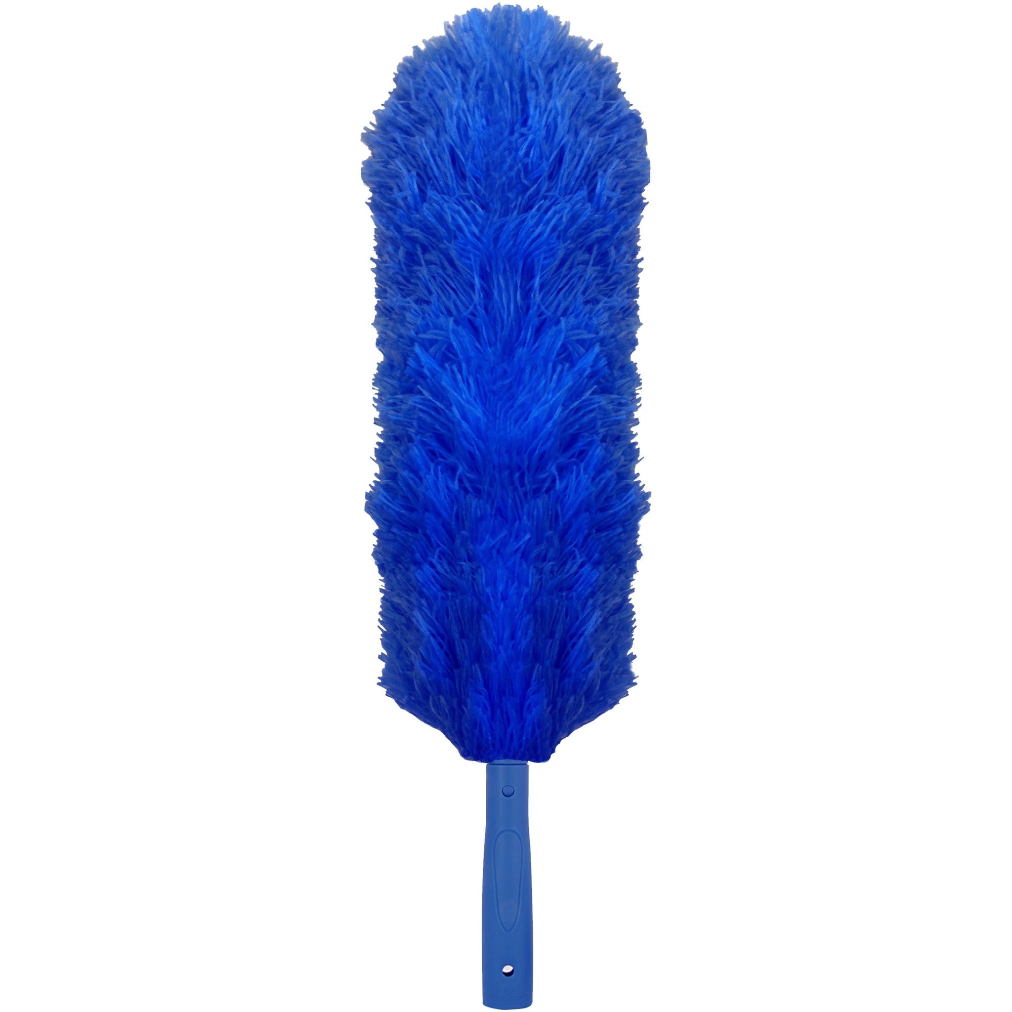 Ettore Microswipe Microfiber Duster - MicroFiber Bristle - Blue - 1 Each