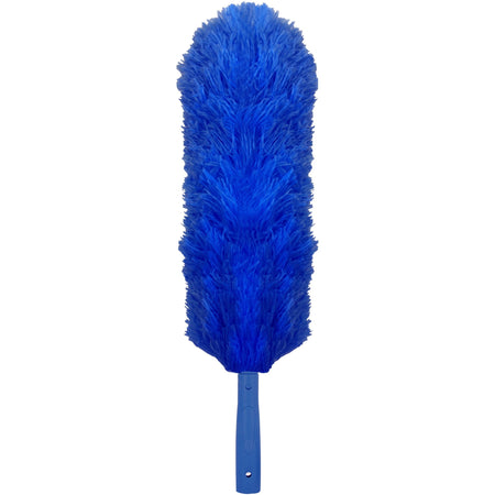 Ettore Microswipe Microfiber Duster - MicroFiber Bristle - Blue - 1 Each