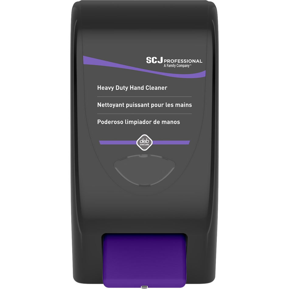 SC Johnson Hand Soap 2000 Manual Dispenser - Manual - 1.06 gal Capacity - Durable, Antimicrobial, Locking Mechanism - Black - 1 Each