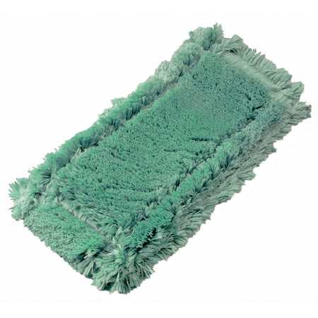 Unger Aluminum Pad Holder Microfiber Cleaning Pad - Rectangle8" Width - Cleaning, Washing - MicroFiber - Green - 1 Each