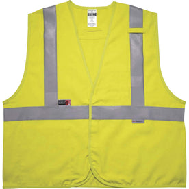 Ergodyne 8261FRHL Hi-Vis FR Safety Vest - Class 2, Dual Compliant - 2000