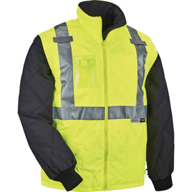 Ergodyne 8287 Type R Class 2 Hi-Vis Jacket w/ Removable Sleeves - 2000