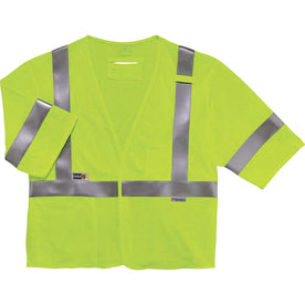 Ergodyne 8356FRHL Type R Class 3 Flame-Resistant Modacrylic Vest - 2000