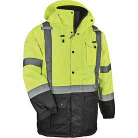 Ergodyne 8384 Type R Class 3 Hi-Vis Quilted Thermal Parka - 2000
