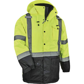 Ergodyne 8384 Type R Class 3 Hi-Vis Quilted Thermal Parka - 2000