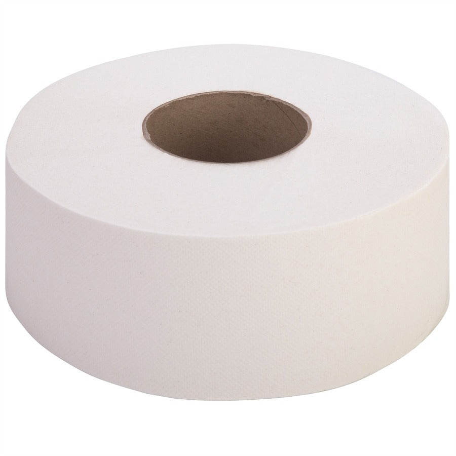 Genuine Joe Jumbo Jr Dispenser Bath Tissue Roll - Alternate-Image2