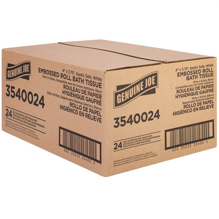 Genuine Joe 2-ply Bath Tissue Rolls - Right