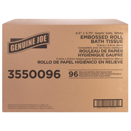 Genuine Joe 2-ply Bath Tissue - Front