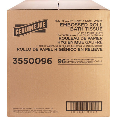 Genuine Joe 2-ply Bath Tissue - Left