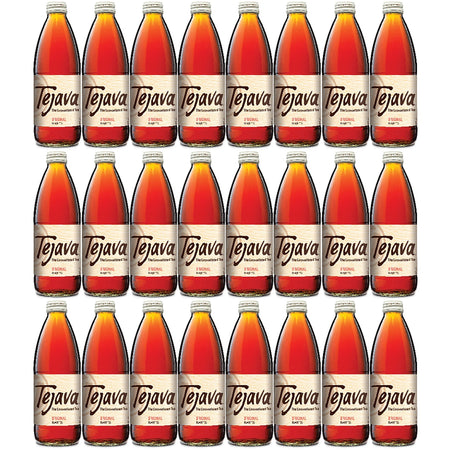 Tejava Original Black Tea Bottle - Black Tea - GMO Free - 24 / Carton