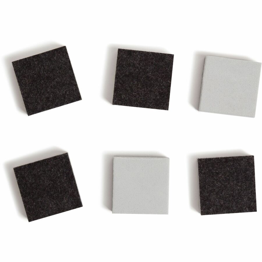U Brands Lap Board Value Pack - 12x9’’ White Melamine - 6/Pack - Learning Boards & Supplies