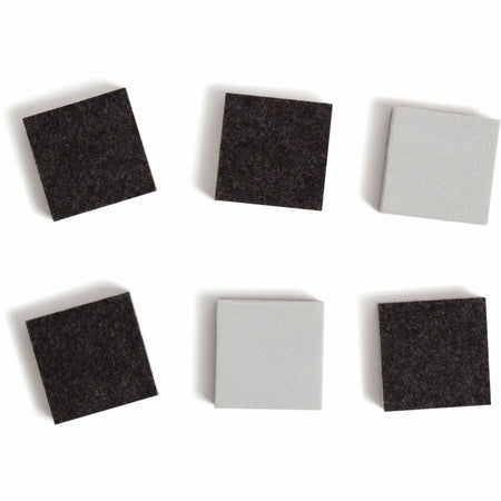 U Brands Lap Board Value Pack - 12x9’’ White Melamine - 6/Pack - Learning Boards & Supplies