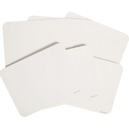 U Brands Lap Board Value Pack - 12x9’’ White Melamine - 6/Pack - Learning Boards & Supplies