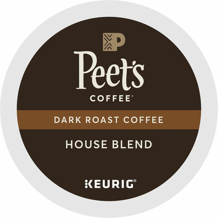Peet’s Coffee® House Blend K-Cup Coffee - Dark Roast - 22 Count