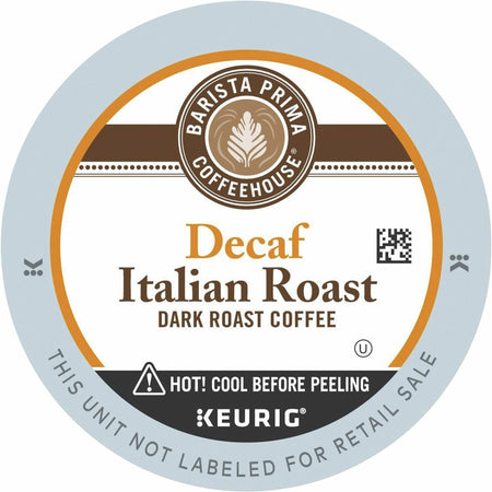 Barista Prima Coffeehouse® Italian Roast Decaf K-Cups - 24 Count - Coffee