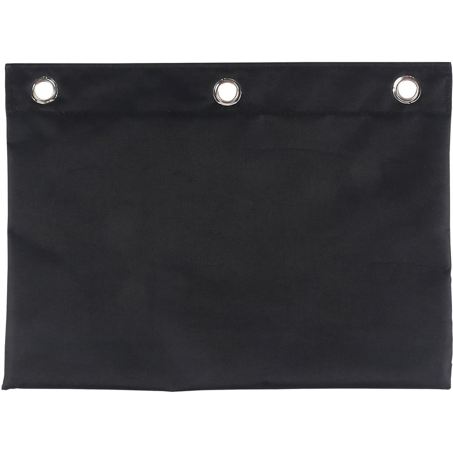 Business Source Binder Pencil Pouch - 10’’ x 7.4’’ - Black - Storage Pouches