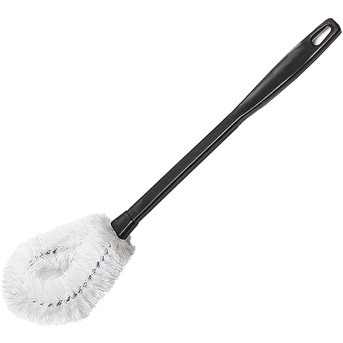 Genuine Joe Toilet Brush: Plastic Handle Natural - 1 Each - Scrub Brushes