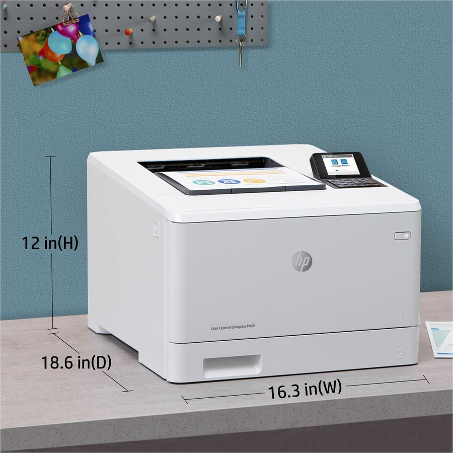 HP LaserJet Enterprise M455dn Desktop Laser Printer - Color - Alternate-Image5