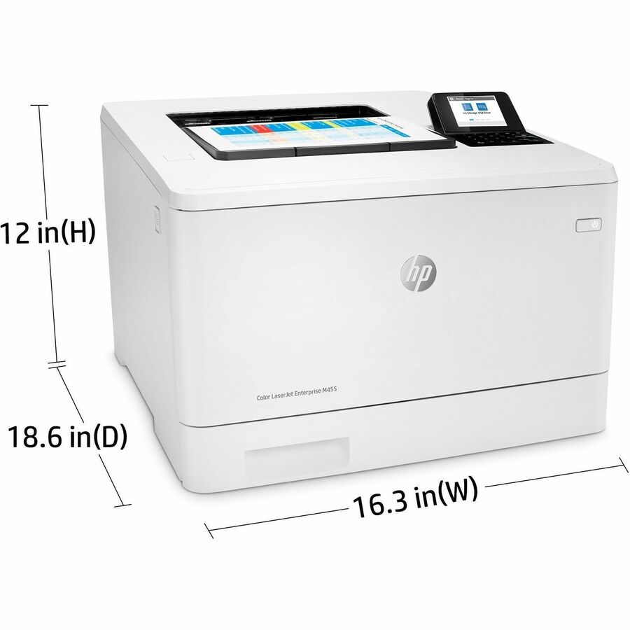 HP LaserJet Enterprise M455dn Desktop Laser Printer - Color - Alternate-Image4