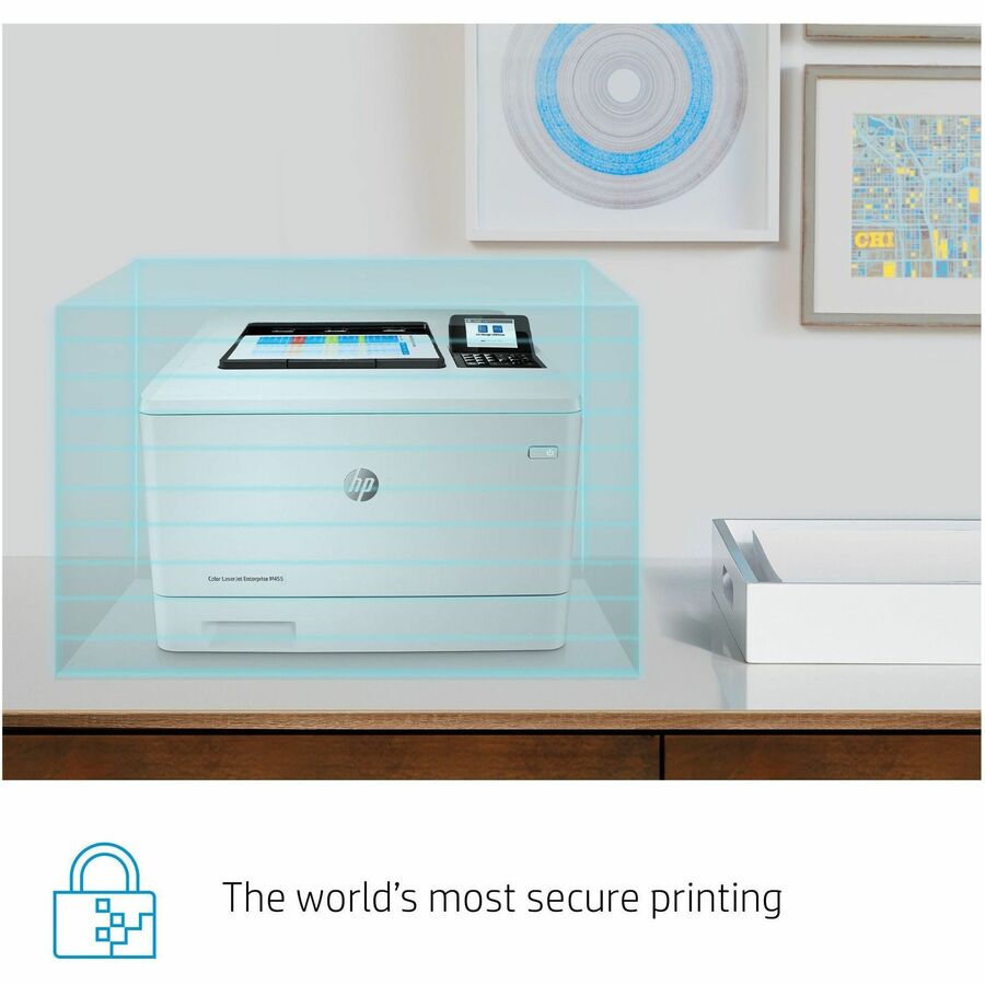 HP LaserJet Enterprise M455dn Desktop Laser Printer - Color - Alternate-Image6