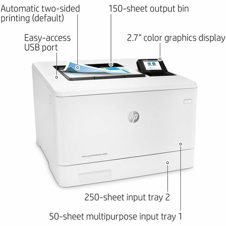 HP LaserJet Enterprise M455dn Desktop Laser Printer - Color - Alternate-Image16
