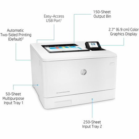 HP LaserJet Enterprise M455dn Desktop Laser Printer - Color - Alternate-Image10