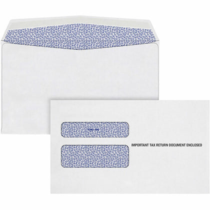 TOPS W-2 Continuous Tax Envelope - White Document Envelopes - Specialty