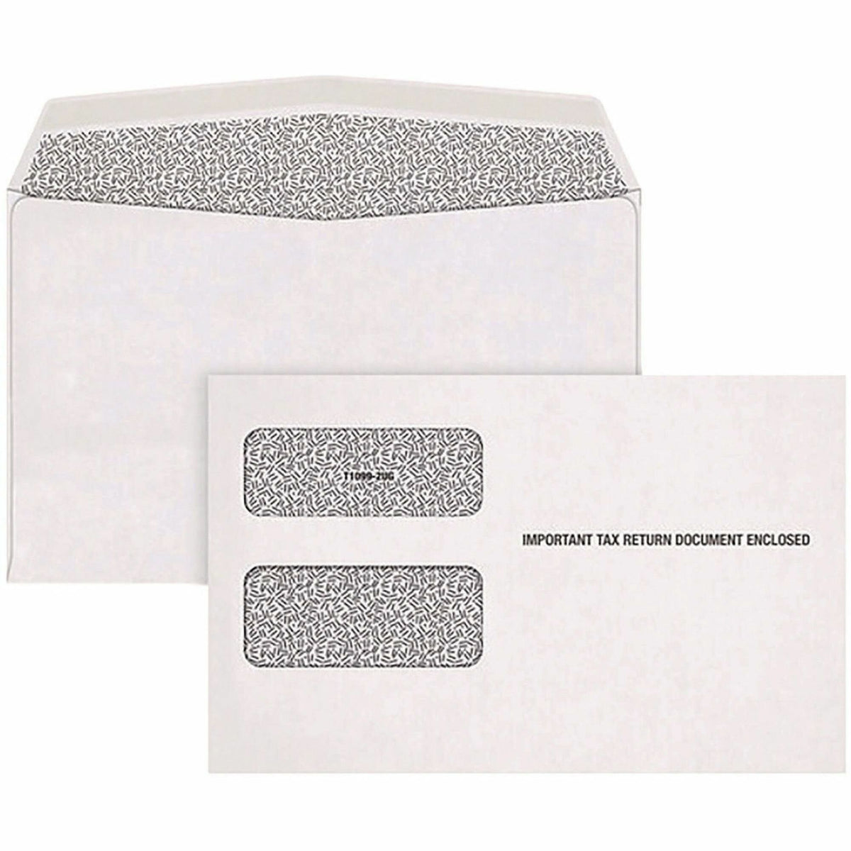 Adams 1098/1099 Tax Form Envelopes - Document - 9" Width x 5 5/8" Length - Gummed - White - 24 / Pack