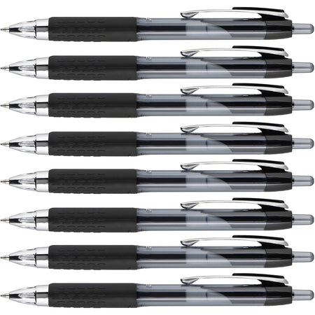Uniball™ 207 Gel Pen: 0.7mm Medium Point Refillable Retractable - Black Ink - Pens