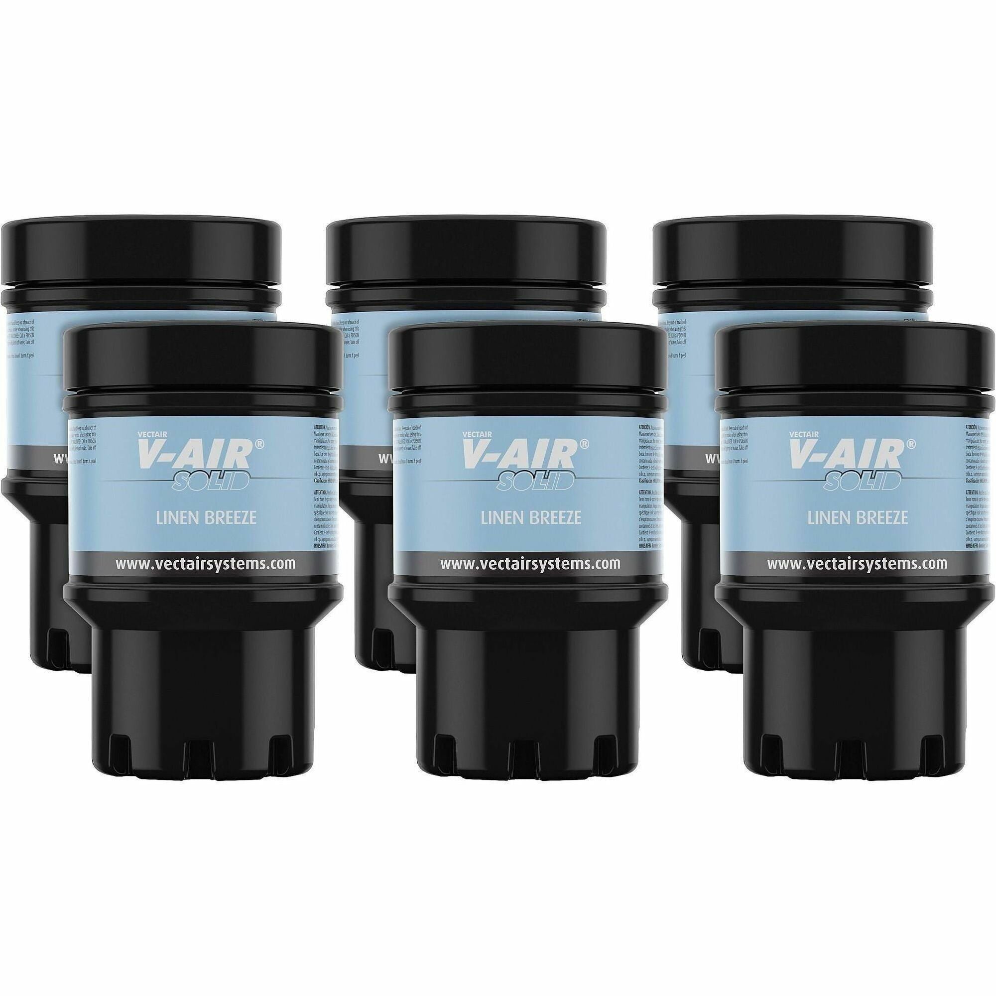 Vectair Systems V-Air MVP Dispenser Linen Fragrance Refill - Odor Neutralizer - Air Fresheners