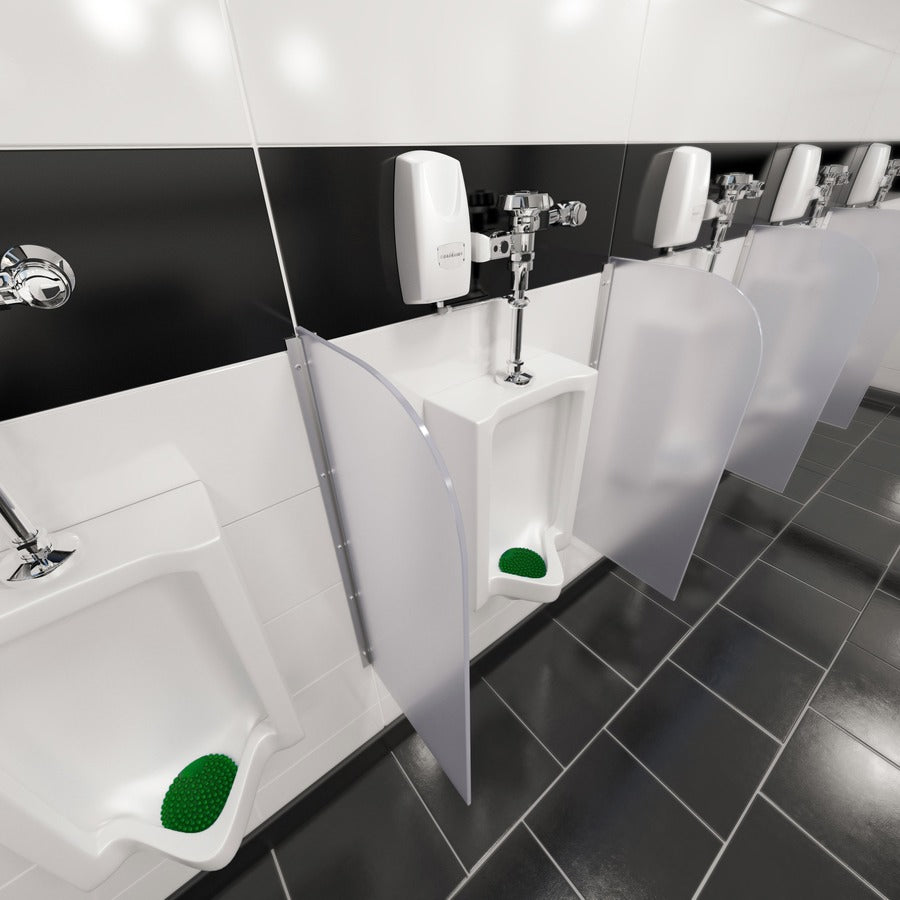 Vectair Systems Wee-Screen Urinal Screen - Lasts upto 30 Days - Splash Resistant, Flexible, Recyclable - 10 / Carton - Green